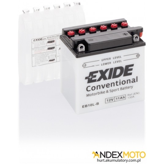 Akumulator 11 Ah EXIDE conventional EB10L-B -zdjęcie numer 1