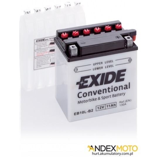 Akumulator 11 Ah EXIDE conventional EB10L-B2 -zdjęcie numer 1