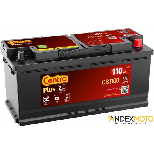 Akumulator 110 Ah CENTRA PLUS CB1100 -zdjęcie numer 1