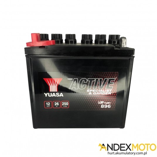 Akumulator 12 V 26 Ah 896 YUASA GARDEN L+ -zdjęcie numer 1