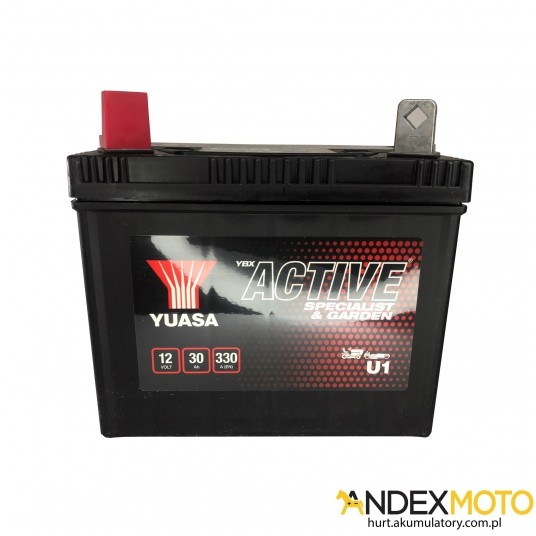 Akumulator 12 V 30 Ah U1 YUASA GARDEN L+ -zdjęcie numer 1