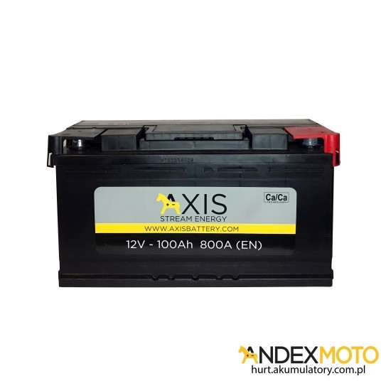 Akumulator 12V 100Ah AXIS -zdjęcie numer 1
