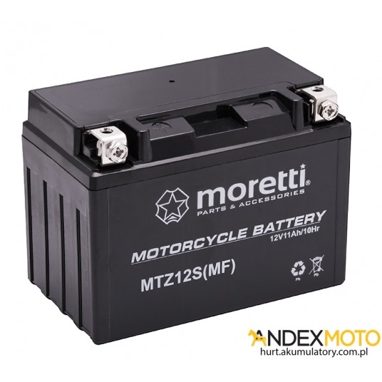 Akumulator 12V 11Ah MTZ12S GEL MORETTI -zdjęcie numer 1