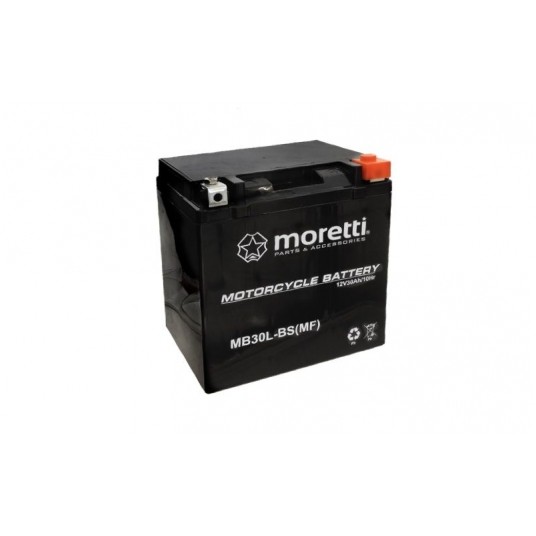 Akumulator 12V 30Ah MB30L-BS GEL MORETTI -zdjęcie numer 1