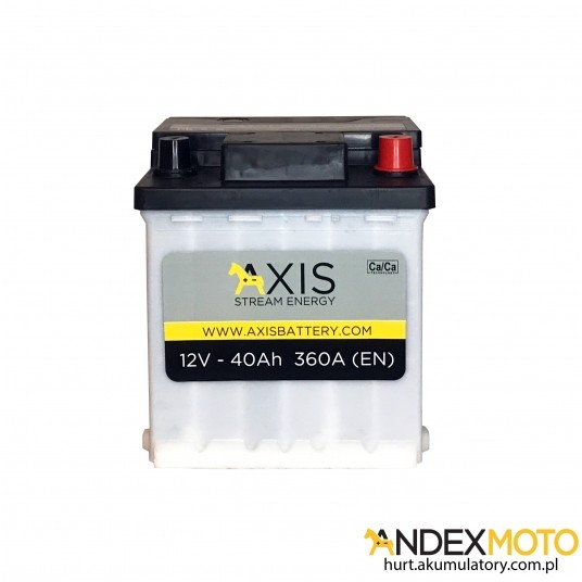 Akumulator 12V 40Ah AXIS -zdjęcie numer 1