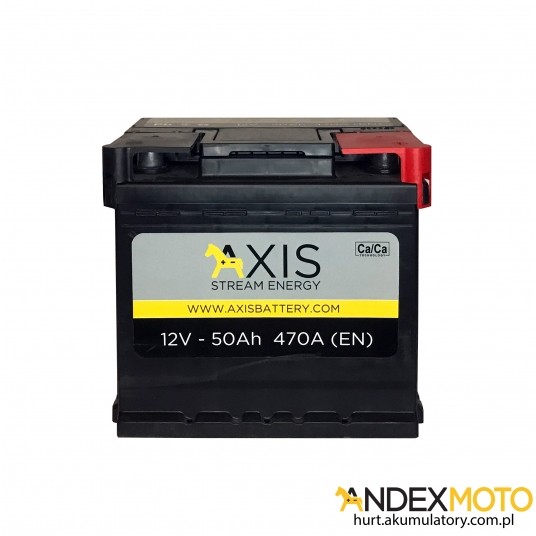 Akumulator 12V 50Ah AXIS -zdjęcie numer 1
