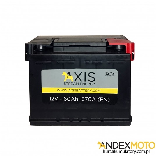 Akumulator 12V 60Ah AXIS -zdjęcie numer 1