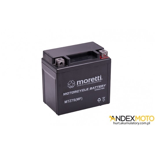 Akumulator 12V 6Ah MTZ7S GEL MORETTI -zdjęcie numer 1