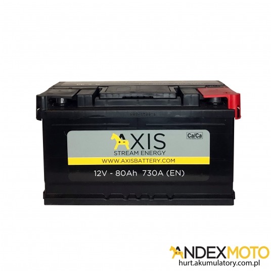 Akumulator 12V 80Ah AXIS -zdjęcie numer 1