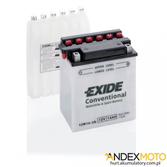 Akumulator 14 Ah EXIDE conventional 12N14-3A -zdjęcie numer 1