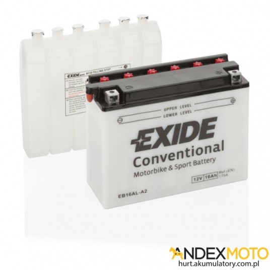 Akumulator 16 Ah EXIDE conventional EB16AL-A2 -zdjęcie numer 1