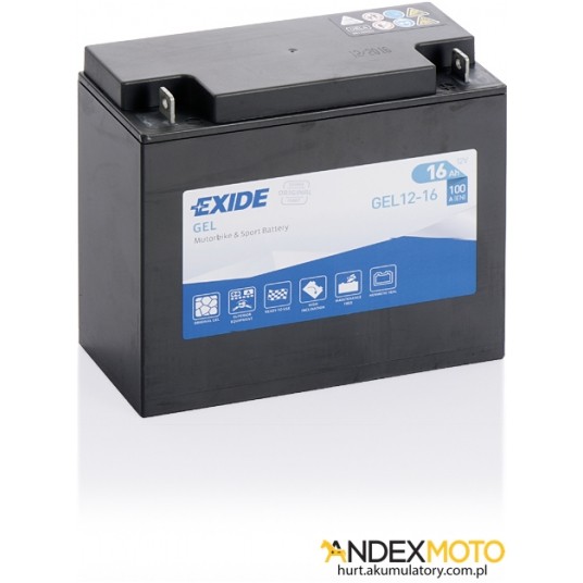 Akumulator 16 Ah EXIDE GEL GEL12-16 -zdjęcie numer 1