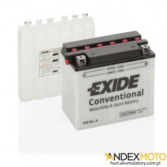 Akumulator 18 Ah EXIDE conventional EB18L-A -zdjęcie numer 1