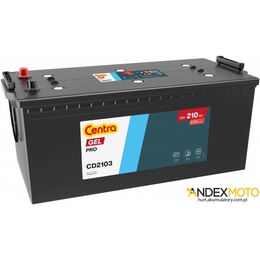 Akumulator 210 Ah CENTRA ENDURANCE+PRO GEL CD2103 -zdjęcie numer 1