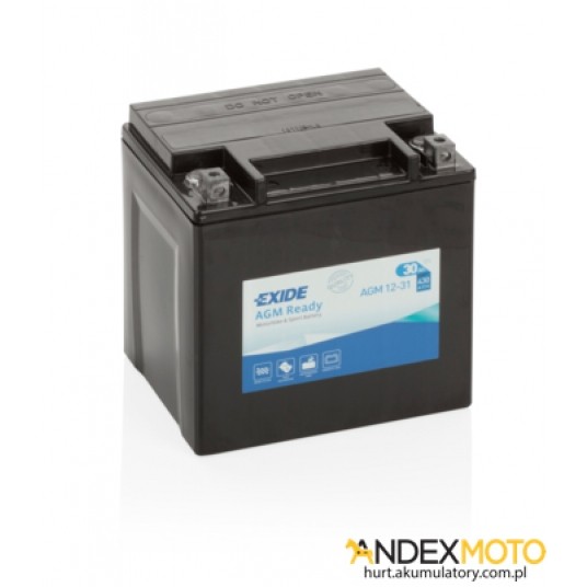 Akumulator 30 Ah EXIDE AGM Ready AGM12-31 -zdjęcie numer 1