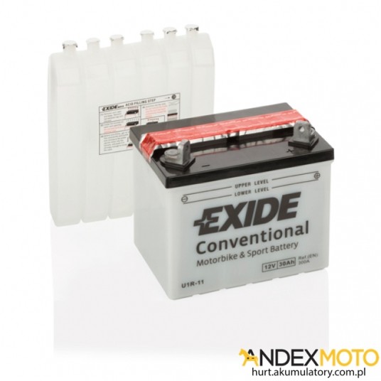 Akumulator 30 Ah EXIDE conventional U1R-11 -zdjęcie numer 1