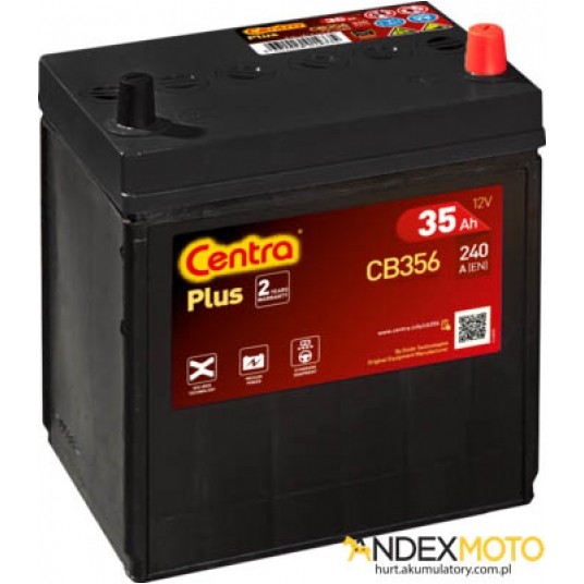 Akumulator 35 Ah CENTRA PLUS CB356 -zdjęcie numer 1