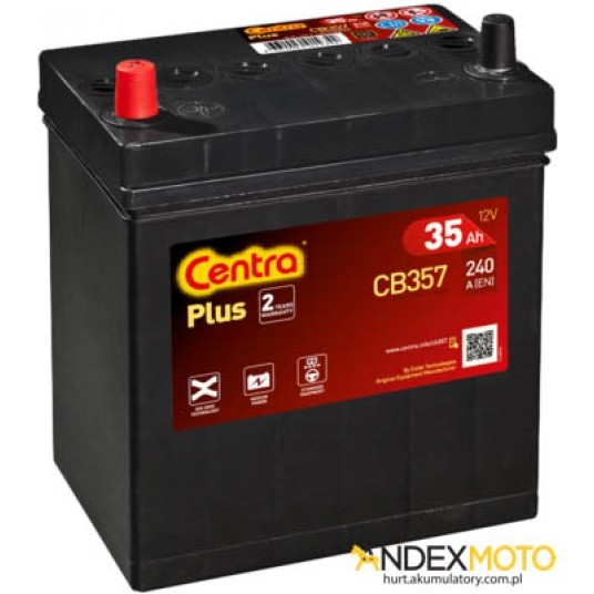Akumulator 35 Ah CENTRA PLUS CB357 -zdjęcie numer 1
