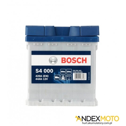 Akumulator 44 Ah BOSCH S4 S4000 0 092 S40 001 -zdjęcie numer 1