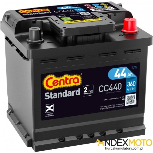 Akumulator 44 Ah CENTRA STANDARD CC440 -zdjęcie numer 1