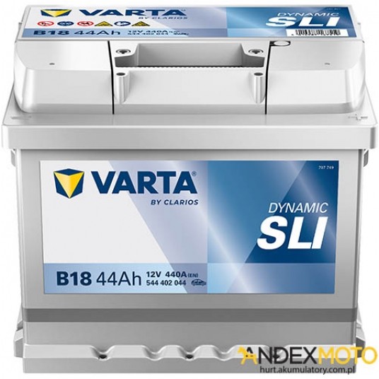 Akumulator 44 Ah VARTA DYNAMIC SLI B18 544402044 -zdjęcie numer 1