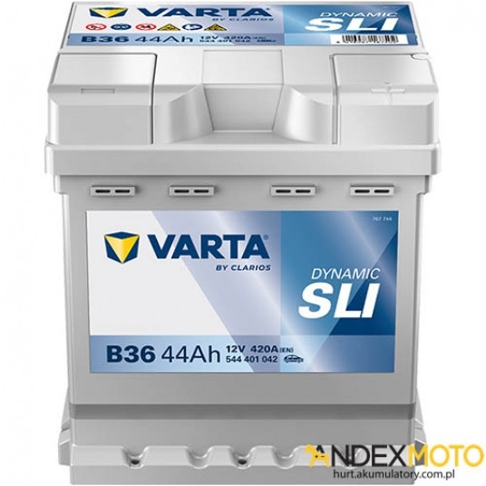 Akumulator 44 Ah VARTA DYNAMIC SLI B36 544401042 -zdjęcie numer 1