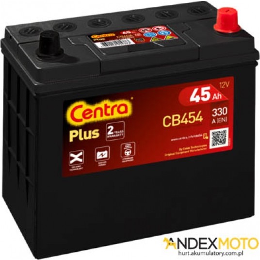 Akumulator 45 Ah CENTRA PLUS CB454 -zdjęcie numer 1