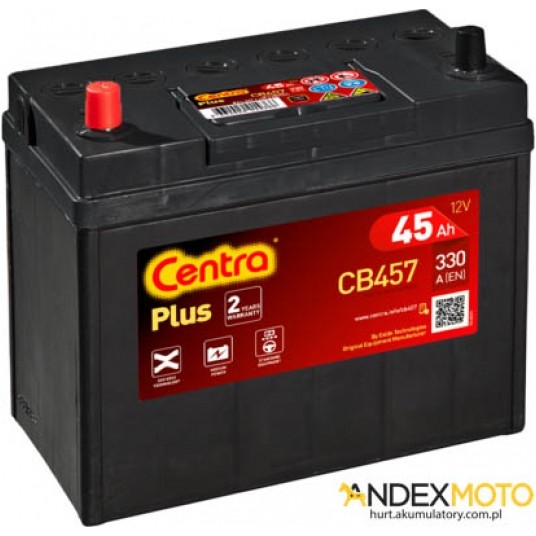 Akumulator 45 Ah CENTRA PLUS CB457 -zdjęcie numer 1
