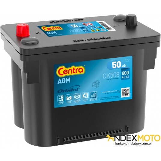 Akumulator 50 Ah CENTRA AGM CK508 -zdjęcie numer 1