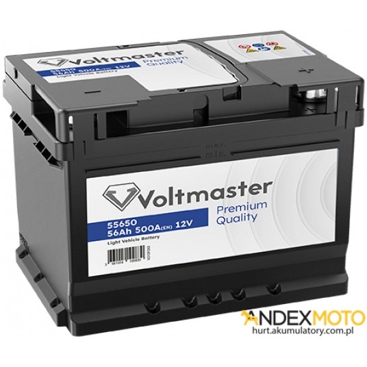 Akumulator 56 Ah 55650 VOLTMASTER -zdjęcie numer 1