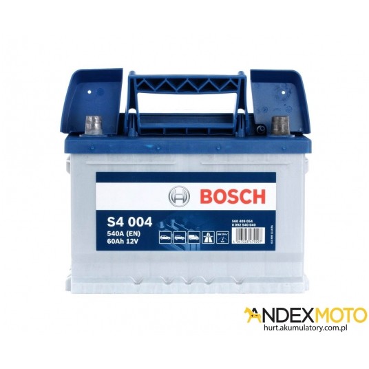 Akumulator 60 Ah BOSCH S4 S4004 0 092 S40 040 -zdjęcie numer 1