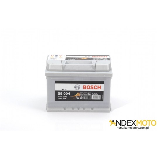 Akumulator 61 Ah BOSCH S5 S5004 0 092 S50 040 -zdjęcie numer 1