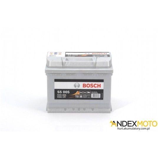 Akumulator 63 Ah BOSCH S5 S5005 0 092 S50 050 -zdjęcie numer 1