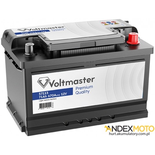 Akumulator 71 Ah 57113 VOLTMASTER -zdjęcie numer 1