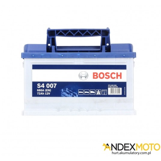 Akumulator 72 Ah BOSCH S4 S4007 0 092 S40 070 -zdjęcie numer 1