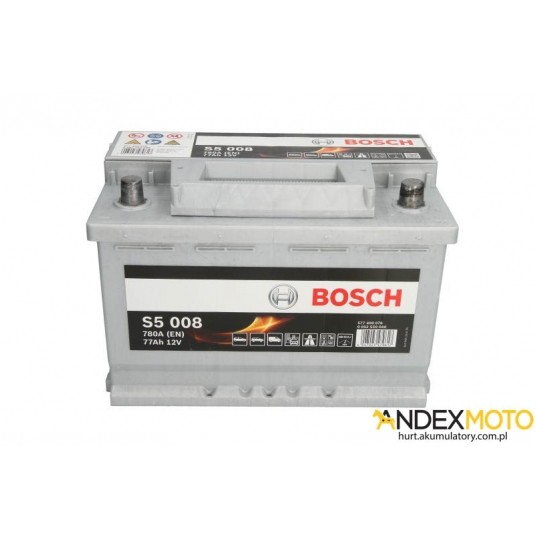 Akumulator 77 Ah BOSCH S5 S5008 0 092 S50 080 -zdjęcie numer 1