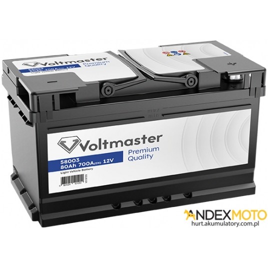 Akumulator 80 Ah 58003 VOLTMASTER -zdjęcie numer 1