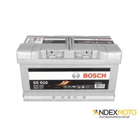 Akumulator 85 Ah BOSCH S5 S5010 0 092 S50 100 -zdjęcie numer 1