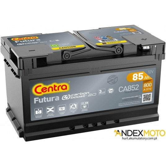 Akumulator 85 Ah CENTRA FUTURA CA852 -zdjęcie numer 1