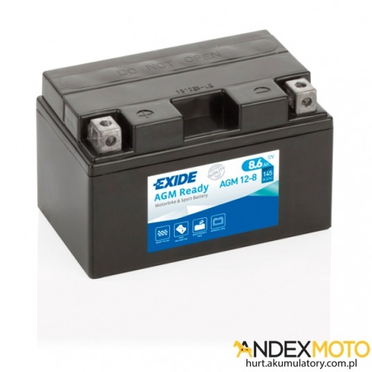 Akumulator 9 Ah EXIDE AGM Ready AGM12-8 -zdjęcie numer 1