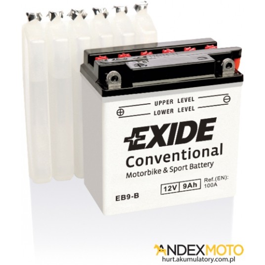 Akumulator 9 Ah EXIDE conventional EB9-B -zdjęcie numer 1