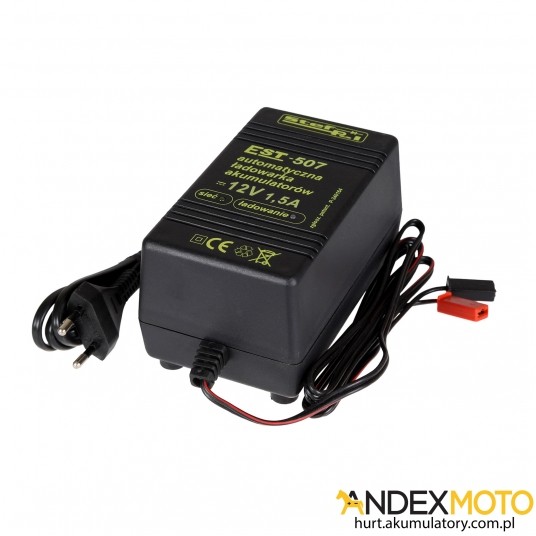 Ładowarka automatyczna EST-507 12V 1,5A -zdjęcie numer 1