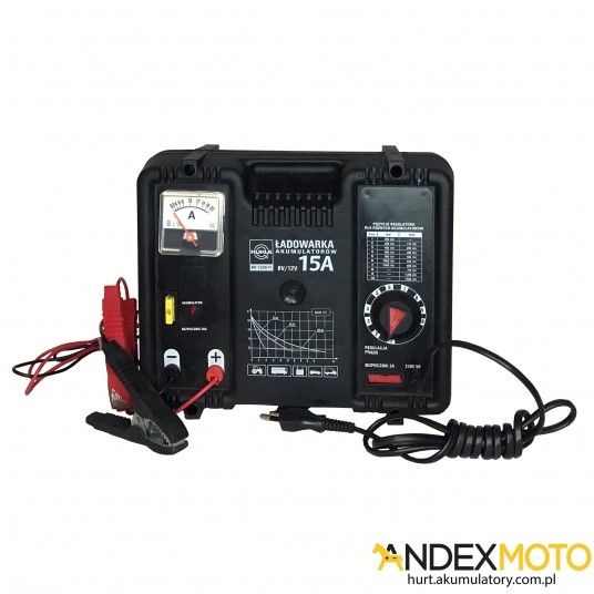 Prostownik BK12/15 12V/6V 15A -zdjęcie numer 1