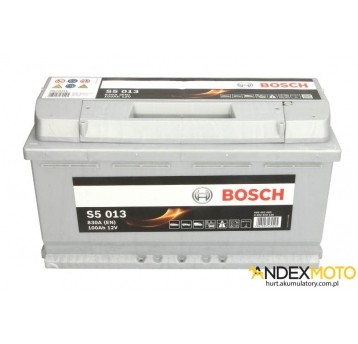 Akumulator 100 Ah BOSCH S5 S5013 0 092 S50 130