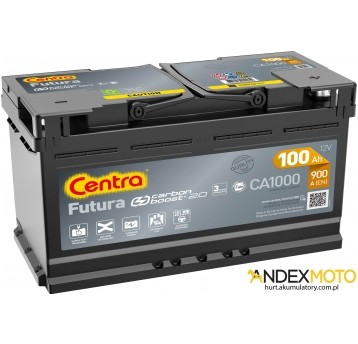 Akumulator 100 Ah CENTRA FUTURA CA1000