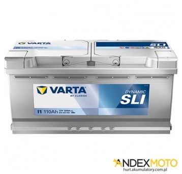 Akumulator 110 Ah VARTA DYNAMIC SLI I1 610402092
