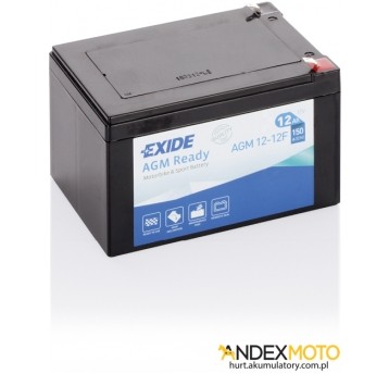 Akumulator 12 Ah EXIDE AGM Ready AGM12-12F
