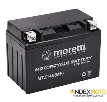 Akumulator 12V 11,2Ah MTZ14S GEL MORETTI