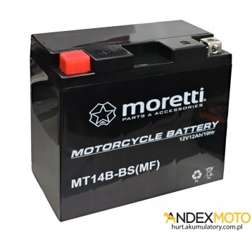 Akumulator 12V 12Ah MT14B GEL MORETTI