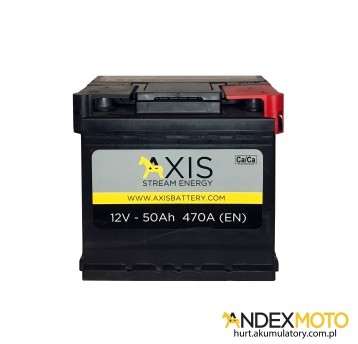 Akumulator 12V 50Ah AXIS